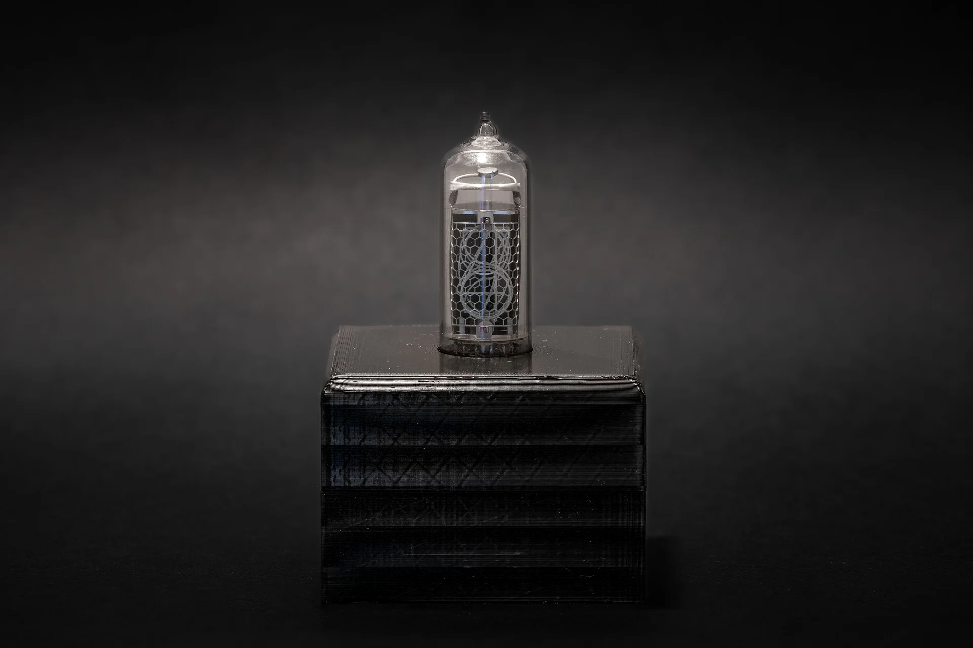 3D printed enclosure for nixie clock