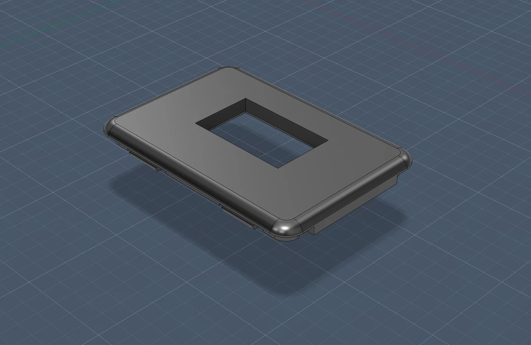 TinyPPS 3D model of the case - top part