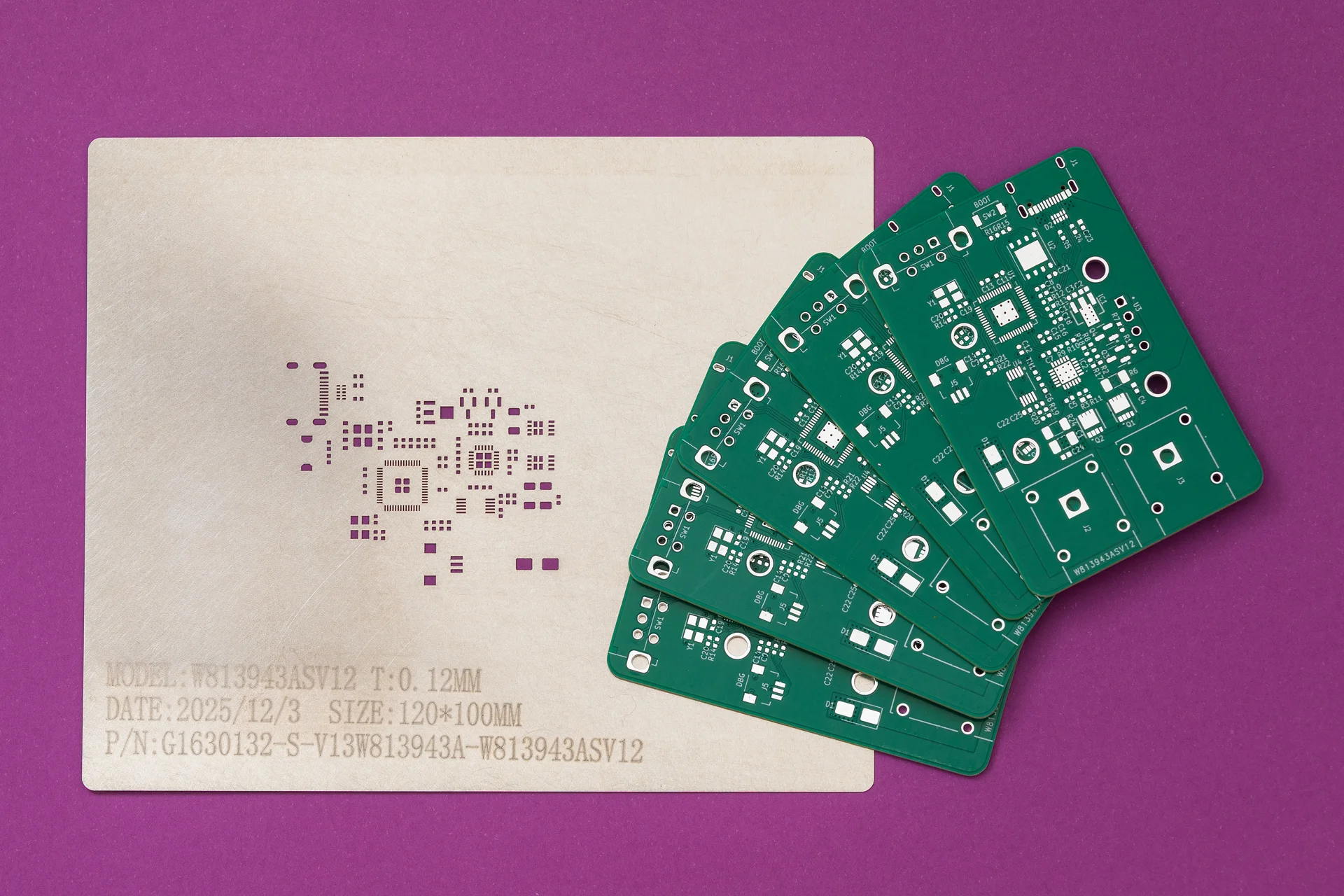 TinyPPS PCB & SMD stencil